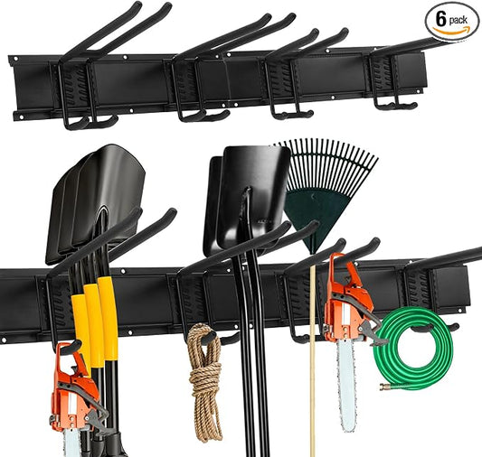 Garage Storage Rack Hooks, 32 Inch Heavy Duty Wall Mount Garage Organization by Unknown