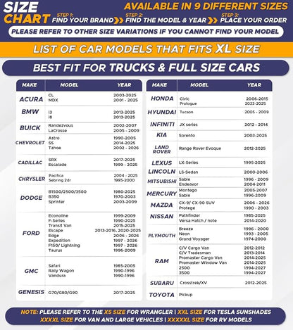 EcoNour Windshield Sun Shade| 300T Sun Shade - Image 4