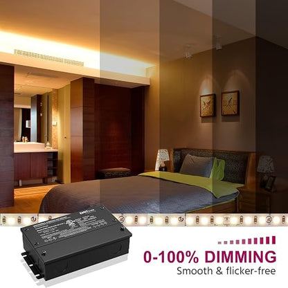 EMITEVER 30W Dimmable LED Driver, 24V Triac Dimmable Power Supply, AC to DC - Image 6