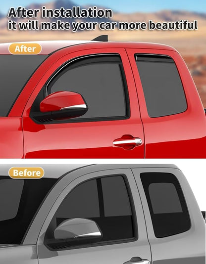 in-Channel Window Rain Guards Fit - Image 5
