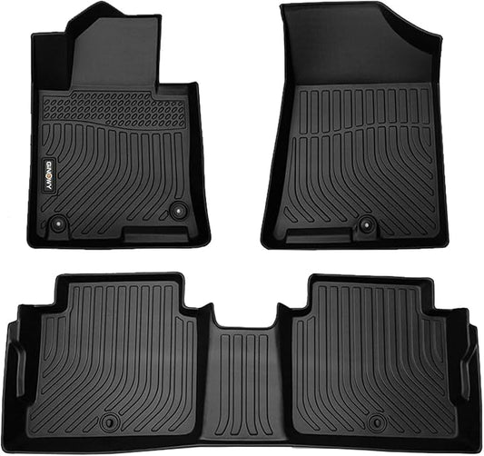 GINOWY-Floor Mats for Kia Optima 2016-2020 & for Hyundai Sonata 2015-2019 by GINOWY