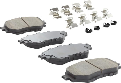 Premium Ceramic Front Brake Pads Compatible - Image 2