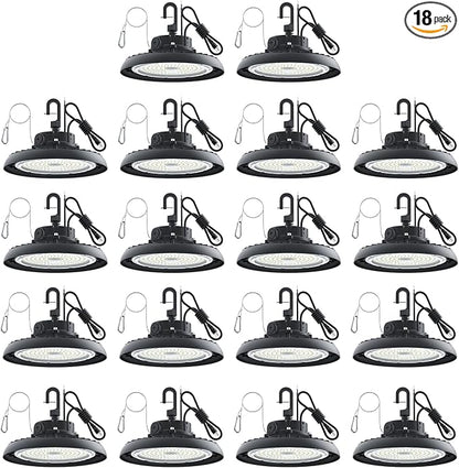 High Bay Lights LED UFO Light 240W LED Shop Lights 6000K IP65 Commercial Bay by AIKVSXER
