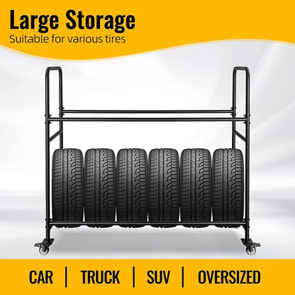 60" Tire Storage Rack - Image 5