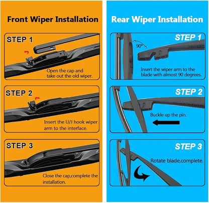 AUTOBOO 26"+18" Windshield Wipers - Image 6