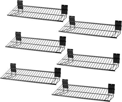 Slatwall Shelves, Slat Wall Accessories, Slat Wall Wire Shelf, Heavy Duty by PYBTOOL