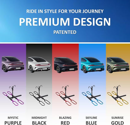 Ebike Rack for Tow Hitch, Ebike Carrier Hitch Mount 2 Bike, Electric Bike Rack - Image 5