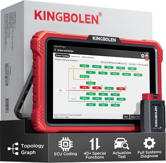 KINGBOLEN K10 Pro Bidirectional Test Diagnostic Scan Tool Bluetooth OBD2 by KINGBOLEN