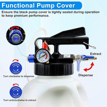 JoyFans 10L Pneumatic Transmission Fluid Pump Extractor and Dispenser, Gearbox - Image 4