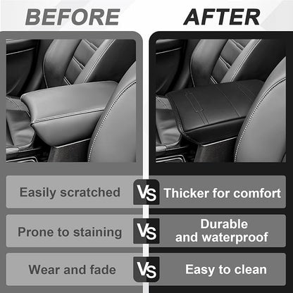 Muslogy Center Console Armrest Cover Compatible - Image 6