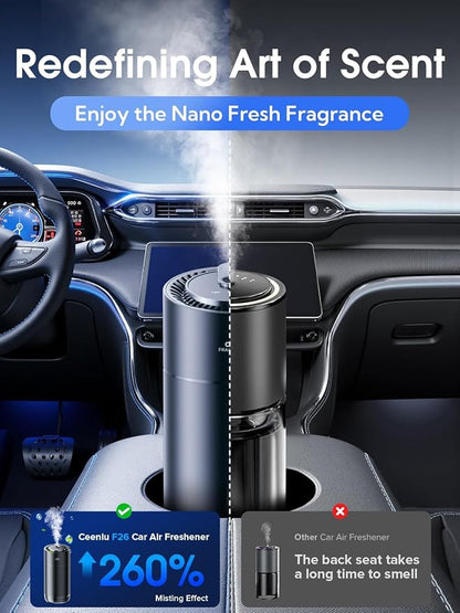 Ceeniu Smart Car Air Fresheners, New smell experience by Ultrasonic mist - Image 4