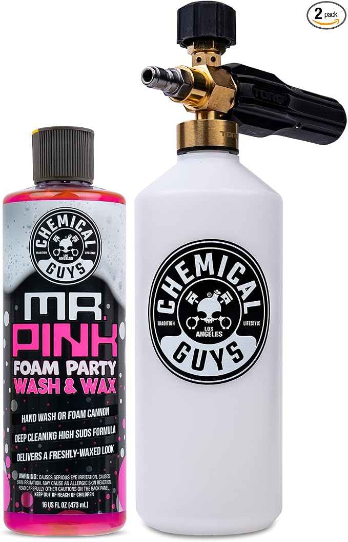 Chemical Guys EQP367 TORQ Professional Snow Foam Cannon Car Wash Snow Foamer + by ChemicalGuys
