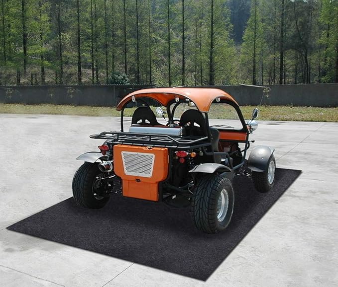 Motorcycle, Golf cart, Mountain Bike Floor Mat, Absorbent Fabric, Anti-slip and - Image 5