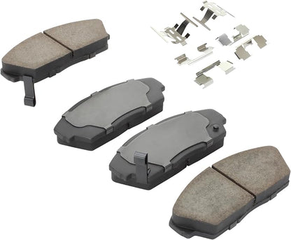 Premium Ceramic Front Brake Pads Compatible - Image 2