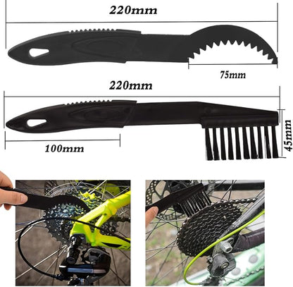 Bike Chain Cleaning Tools Motorcycle Chain Washer Cleaning Brush Bicycle Chain - Image 3