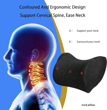 Lumbar Support Pillow for Car, Car Neck Pillow Kit for Car - Image 4