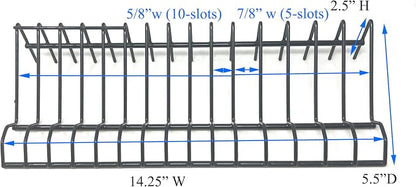 Plier Organizer Rack for Tool Box Storage, Holds Regular and Wide Handle Pliers - Image 8