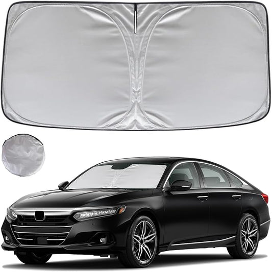 KAYZT Windshield Sun Shade for Honda Accord Sedan 2018-2025 Foldable Sunshade by KAYZT