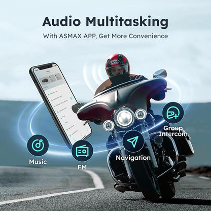 S1 Motorcycle Bluetooth Headset - Image 6