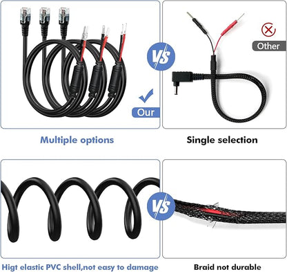 Radar Detector Hardwire Power Cord, Rearview Mirror Plug Cable, - Image 5