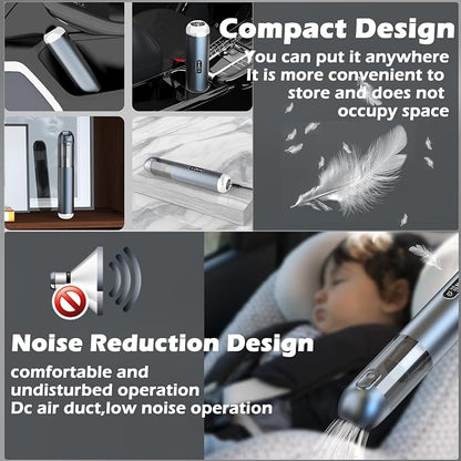 TEZILON Car Vacuum Cleaner 18000Pa Powerful Suction HEPA Filter, Portable - Image 6