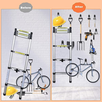 32 Pack Garage Hooks Heavy Duty, Utility Steel Wall Mount - Image 8