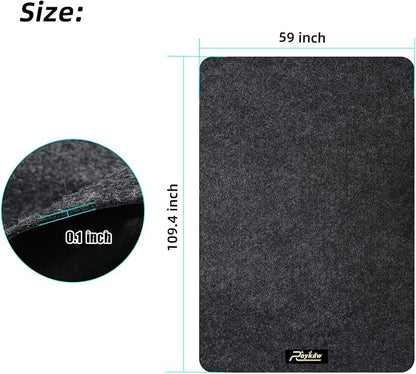 Roykaw Golf Cart Parking Mat Garage Floor Mat Compatible - Image 5