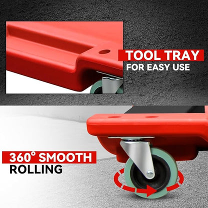 Auto Dynasty 40 Inches Mechanic Creeper, Automotive Garage Repair Low Profile - Image 4