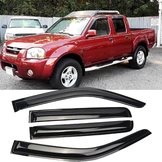 94407 Side Window Wind Vent Deflector, Window Visor fit by STARTSHIP