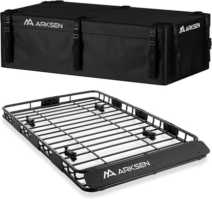 ARKSEN 64 x 39 x 4 Inch Upgrade Universal Roof Rack by ARKSEN