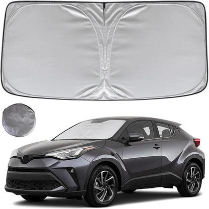 KAYZT Windshield Sun Shade for 2018-2023 Toyota CHR CH-R SUV Foldable Sunshade by KAYZT