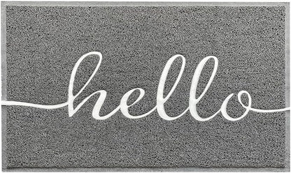 EARTHALL Door Mat Outside Inside Hello Doormat, Durable Floor Mat Non Slip Mat - Image 8