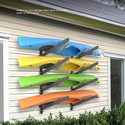 Kayak Storage Rack, Heavy Duty Freestanding Sup Storage Stand - Image 6