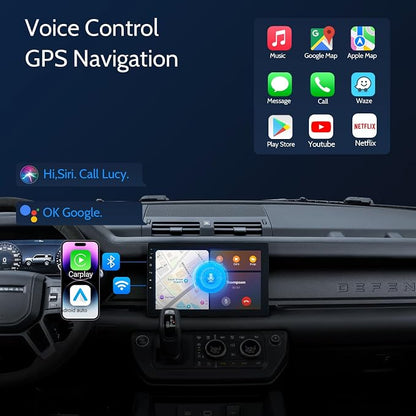 Single din Car Stereo, Rotatable Carplay Screen - Image 5
