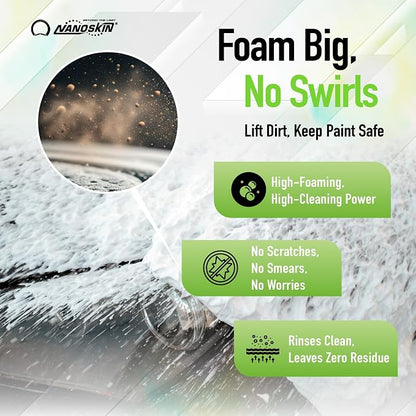 Nanoskin BUBBLE BATH Foaming Car Wash Shampoo 5 Gallons - Image 3