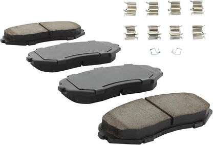 Premium Ceramic Front Brake Pads Compatible - Image 2