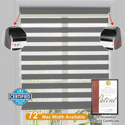 Persilux Custom Size Cordless Zebra Blinds - Image 4