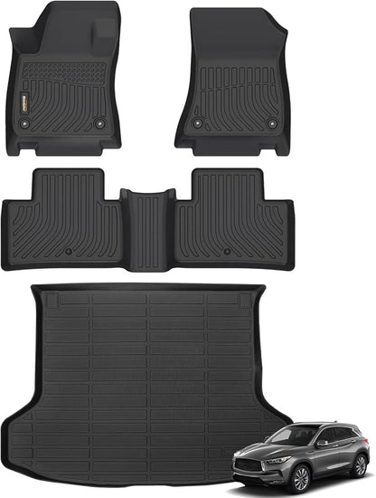 Binmotor-All Weather Car Floor Mats and Cargo Liner Set by VisittheBinmotor