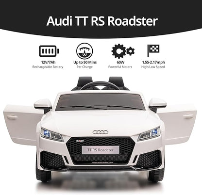 Electric Ride on Car for Kids, Licensed Audi 12V 7Ah Kids Ride-on Toy for - Image 5