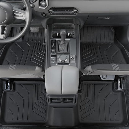 Floor Mats Set for 2023 2024 2025 Mazda CX-50 Gas, Full Coverage All Weather - Image 4