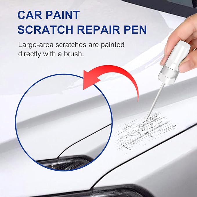 Star White Metallic Tricoat Touch Up Paint - Image 3
