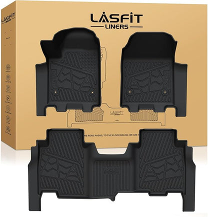 LASFIT Floor Mats 2024-2025 for Chevrolet Chevy Silverado EV RST/GMC Sierra EV by LASFIT