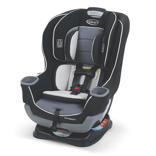 Graco Extend2Fit Convertible Baby Car Seat, Rear and Forward Facing, Adjustable by Graco