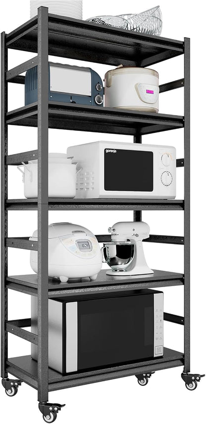 TOPKEY Metal Storage Shelf Garage Storage Shelves, Heavy Duty 5-Tier Utility by Topkey