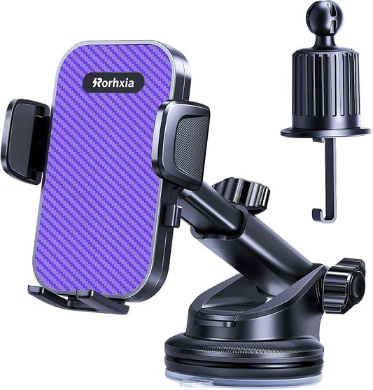 Vent Dashboard Windshield Cell Phone Mount Car Fit by Rorhxia