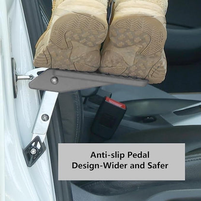 COWVIE Foldable Car Door Step Stand Pedal - Image 4