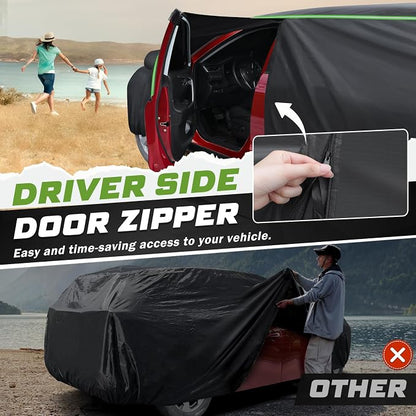 Mixsuper Liner Car Cover for Hyundai Tucson 2004-2026, 7 Layers Waterproof Car - Image 3