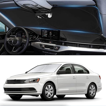 Custom Fit VW Jetta Windshield Sunshade by INSAUTO