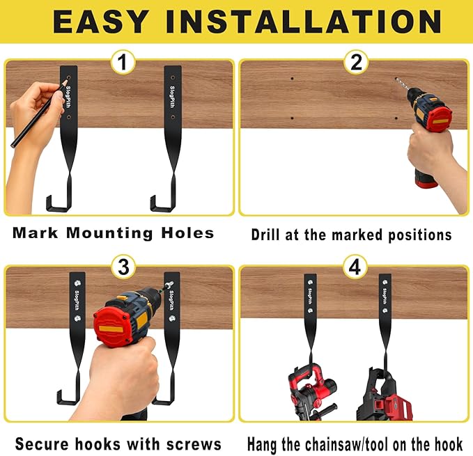Chainsaw Hanger, Chainsaw Holder - Image 5