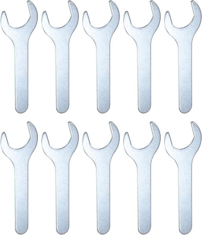 HARFINGTON 10pcs Small Wrench Open End Wrench 28x135x2.8mm Metric U-Shaped by HARFINGTON